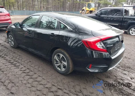2020 Honda Civic Lx z USA, uszkodzony, nr VIN 2HGFC2F65LH588987